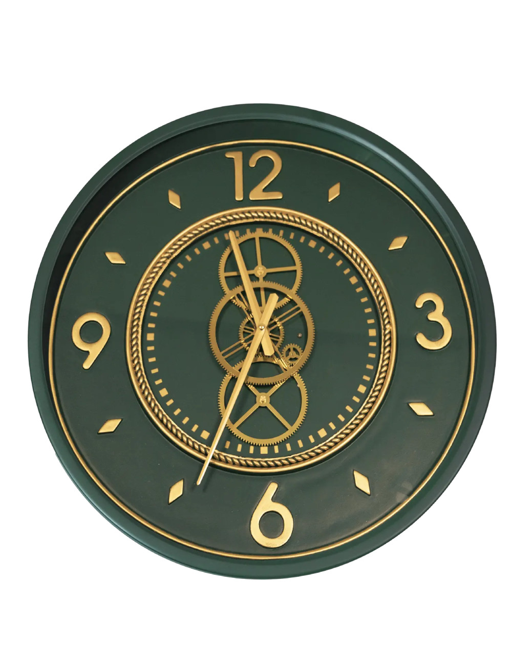 OROLOGIO INGRANAGGI VERDE METALLO/VETRO | Brandani