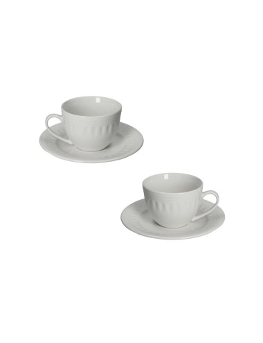 TAZZA THE SENZATEMPO SET 2 PZ NEW BONE CHINA | Brandani