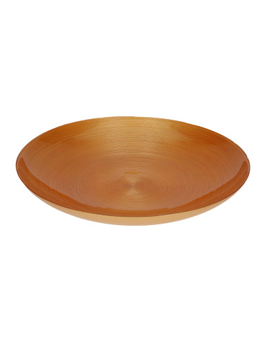 GLASS ARES OCHRE BOWL CM D 40 | Brandani