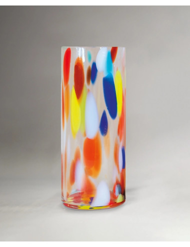 VASO DORICO MULTICOLOR VETRO | Brandani