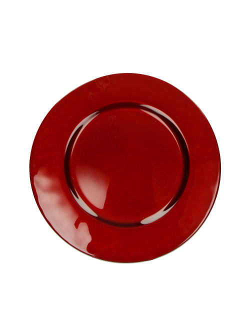 RED GLASS UNDERPLATE | Brandani