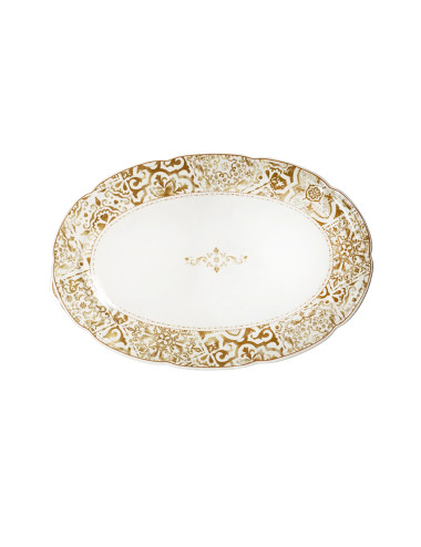 EXCALIBUR NEW BONE CHINA TRAY | Brandani