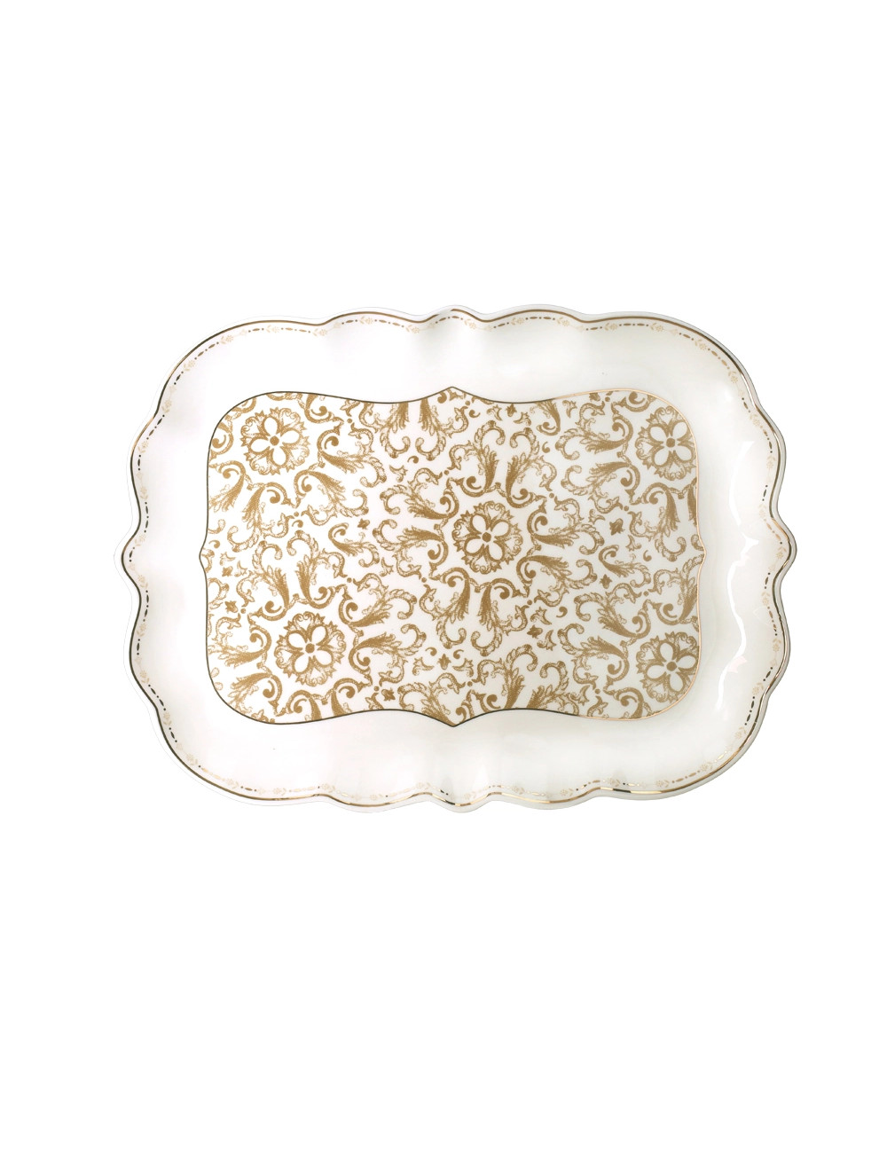 EXCALIBUR PORCELAIN TRAY | Brandani