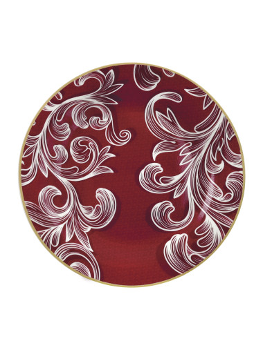 TAVOLA 18 PZ ROYAL RED PORCELLANA | Brandani