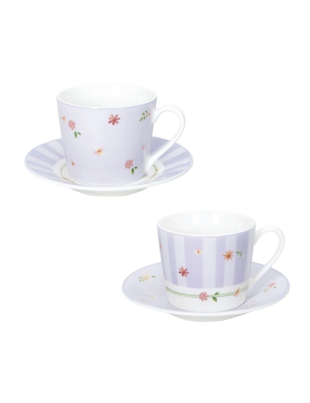 TAZZINA CAFFE' POLLINE CON PIATTINO SET 2 PZ NEW BONE CHINA | Brandani