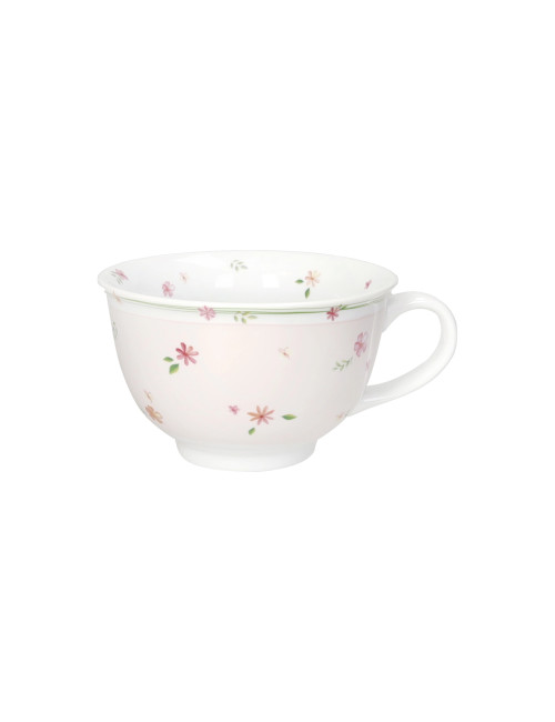 TAZZA COLAZIONE POLLINE ROSA PORCELLANA | Brandani