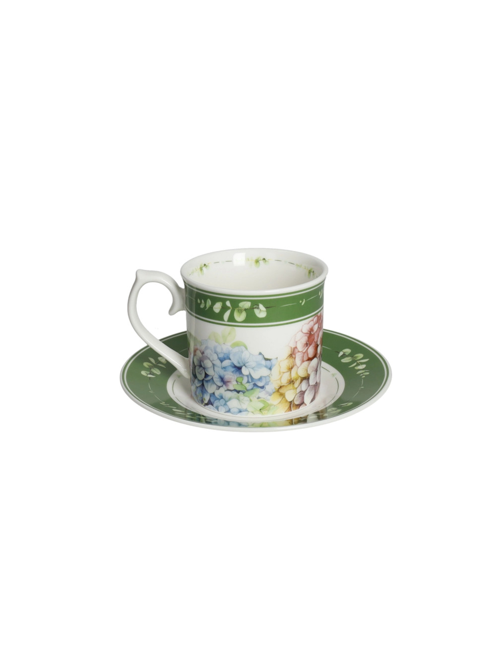 TAZZA FLORA SET 2 PZ NEW BONE CHINA | Brandani