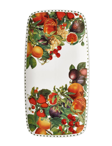 LE PRIMIZIE RECTANGULAR STONEWARE TRAY | Brandani