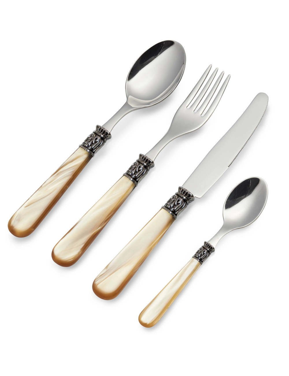 AMBER 16 PCS STAINLESS STEEL CUTLERY SET | Brandani