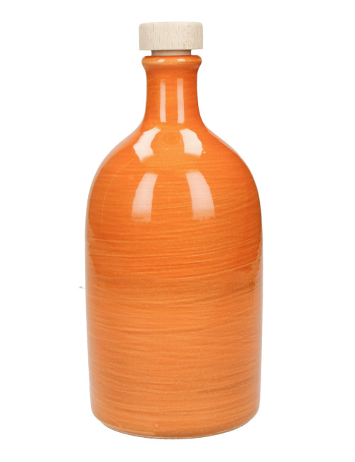 ARTISAN ORANGE MAIOLICA OIL DISPENSER 500 ML | Brandani