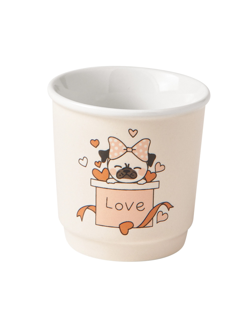 BICCHIERINO CANI E GATTI NEW BONE CHINA | Brandani