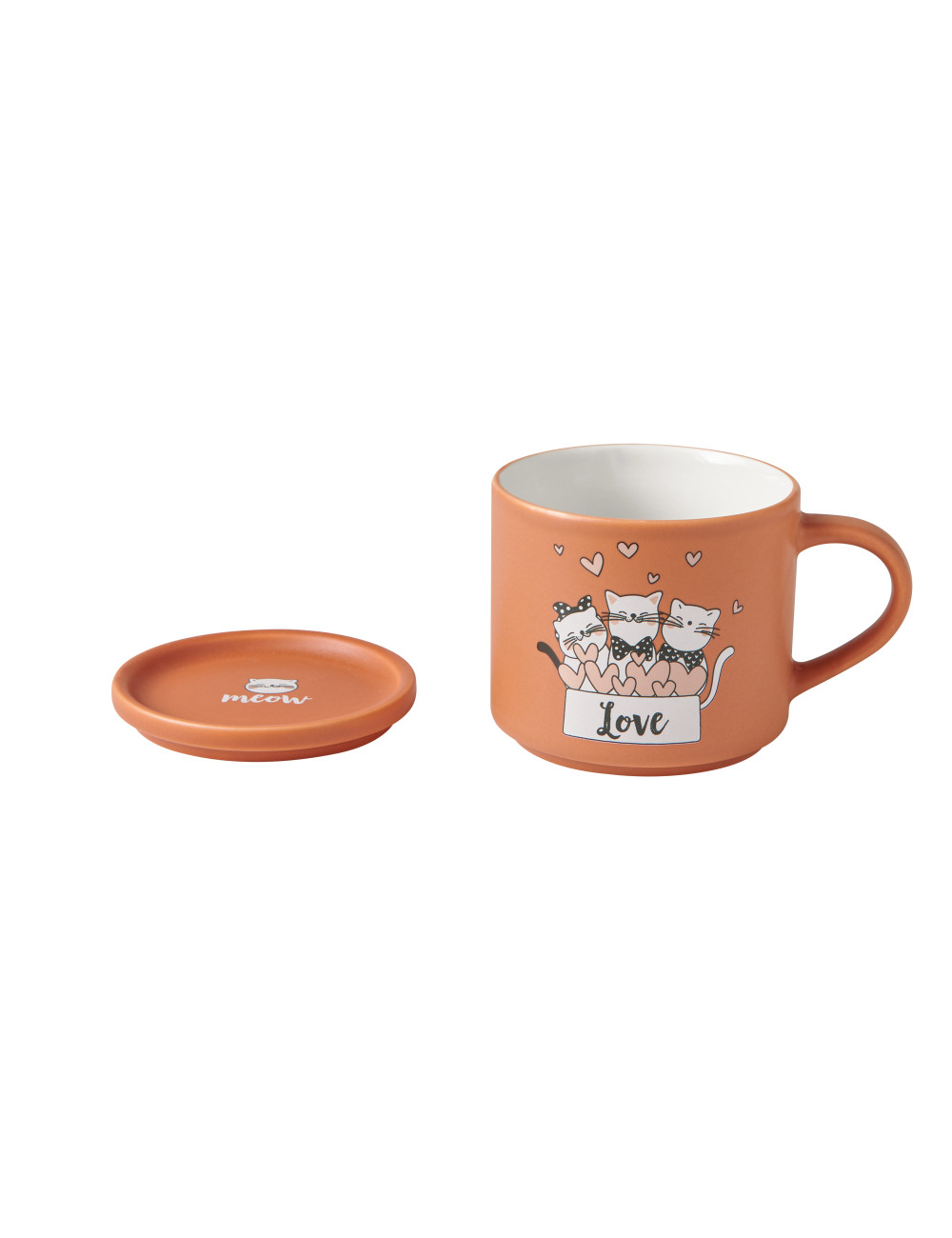 MUG GATTI SET 2 PZ NEW BONE CHINA | Brandani