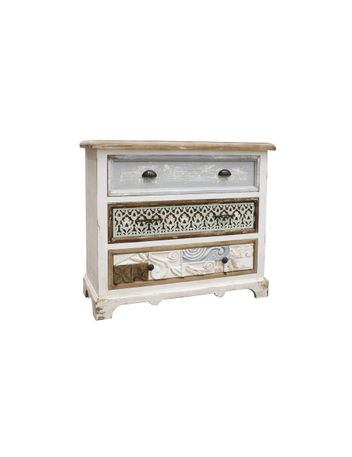 MDF MULTIDECOR 3 DRAWERS DRESSER | Brandani