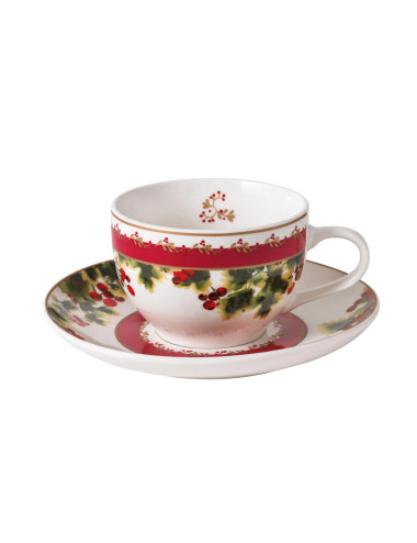 TAZZA THE LE BACCHE SET 2 PZ PORCELLANA | Brandani