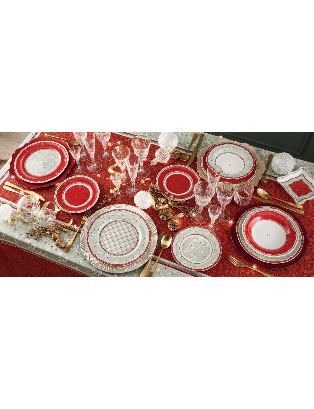 CONNUBIO PORCELAIN 18 PCS DINNER SET | Brandani