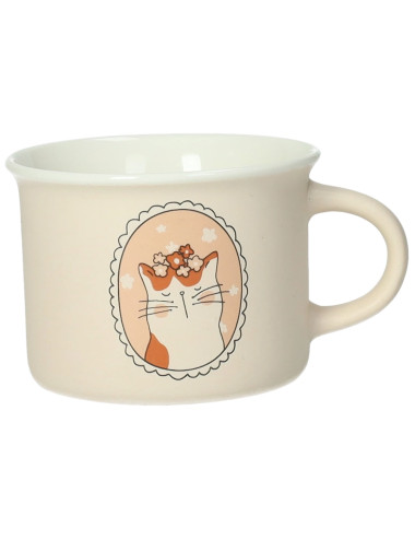 CATS & DOG NEW BONE CHINA COFFEE CUPS 4 PCS SET | Brandani