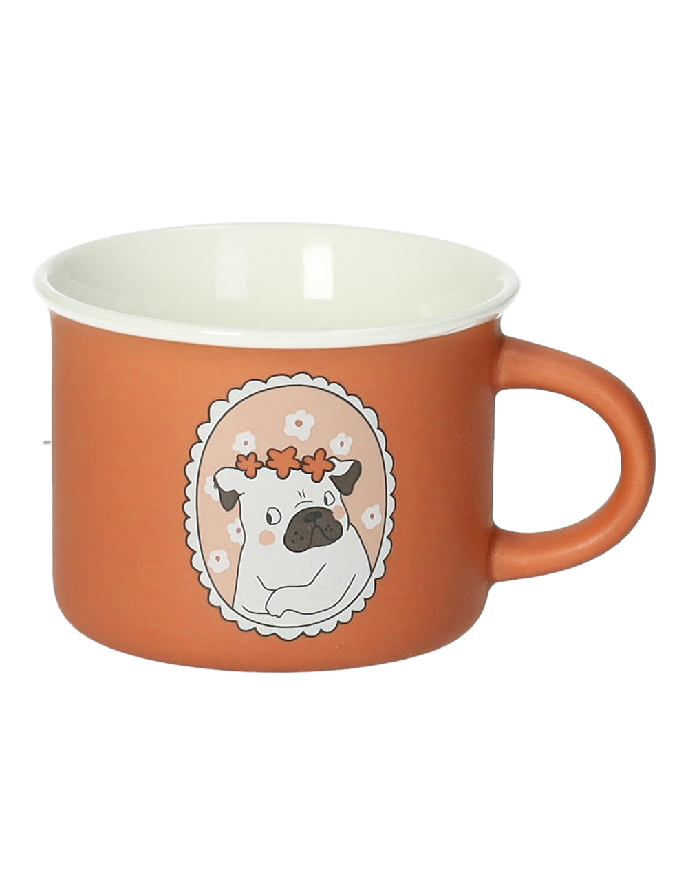 TAZZINA CAFFE' CANI E GATTI SET 4 PZ NEW BONE CHINA | Brandani