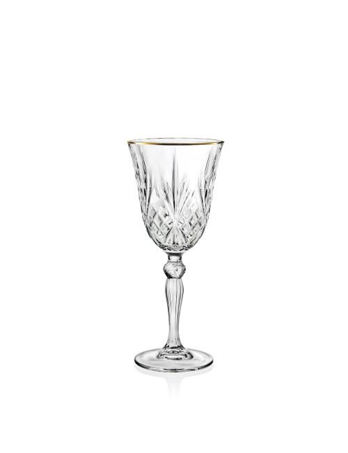 CALICE GOLD AND GOLD CRYSTAL GLASS | Brandani