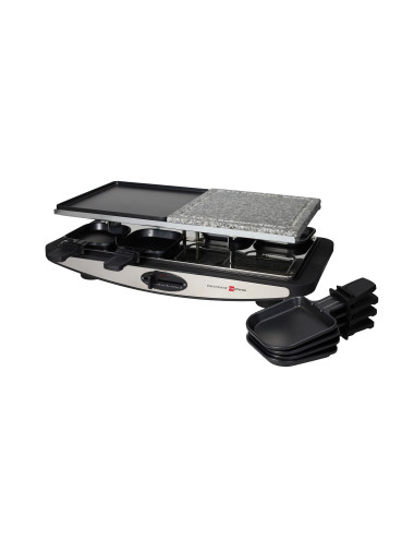 GRILL RACLETTE CON DOPPIA PIASTRA GRANITO/ALLUMINIO TECHNO  | Brandani