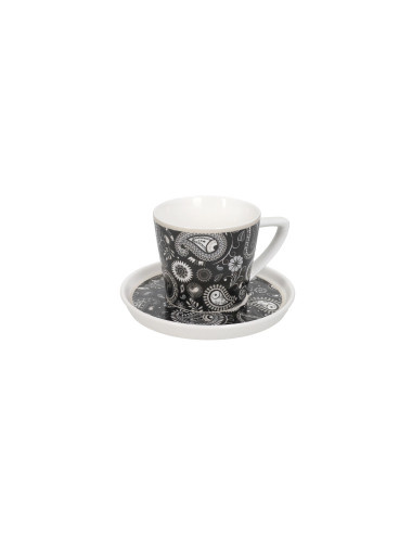 TAZZINA CAFFE' SHANTI CON PIATTINO NEW BONE CHINA | Brandani