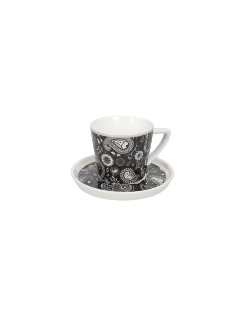 TAZZINA CAFFE' SHANTI CON PIATTINO NEW BONE CHINA | Brandani