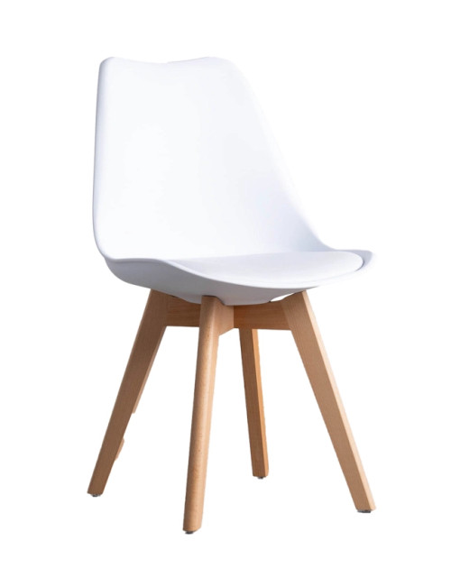 WHITE SCANDI CHAIR  | Brandani