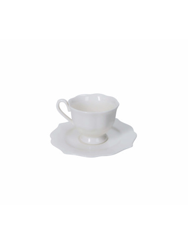 TAZZINA CAFFE QUEEN SET 2 PZ NEW BONE CHINA | Brandani