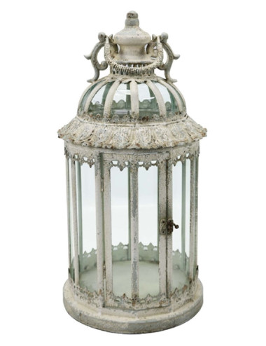 CAROUSEL LANTERN METAL  GLASS | Brandani