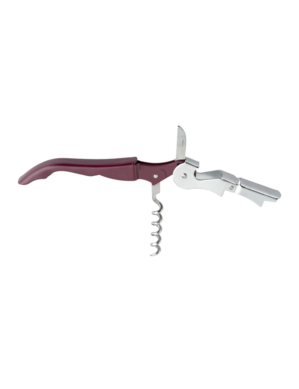 CHROME PLATED ASSORTED COLORS DOUBLE LEVER CORKSCREW | Brandani