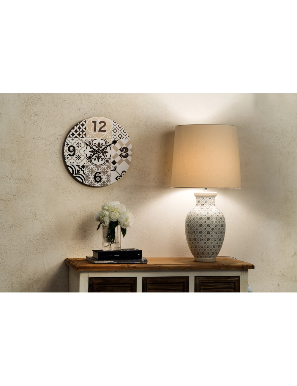 ALHAMBRA STONEWARE LAMP | Brandani