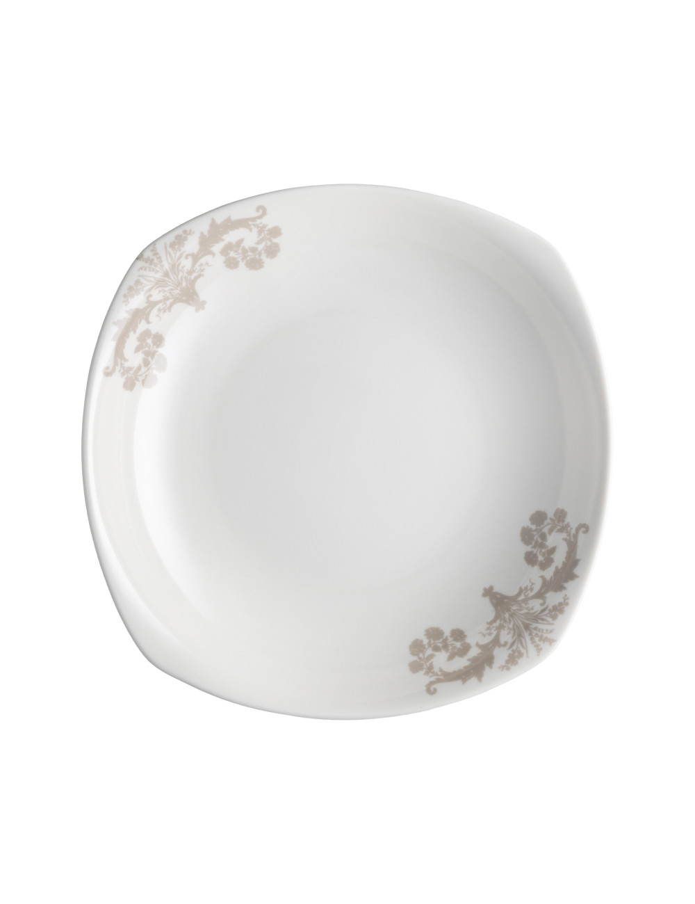 18 PC PORCELAIN DECO SQUARE DINNER SERVICE | Brandani