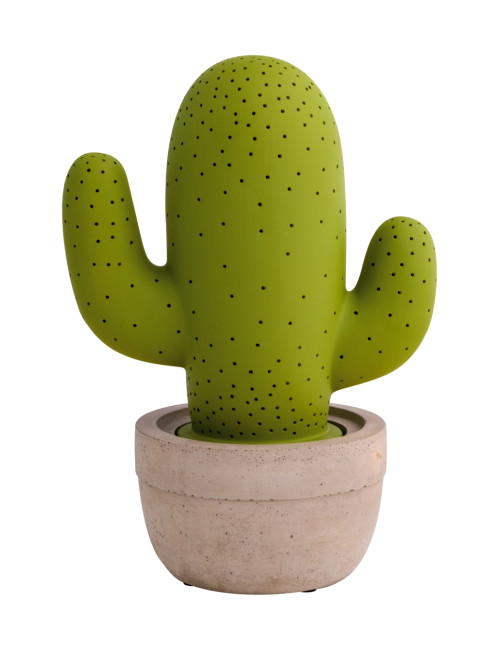 LAMPADA CACTUS VERDE/SABBIA PORCELLANA | Brandani