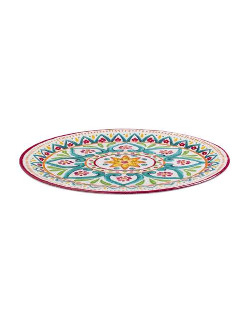 MAYA MELAMINE OVAL TRAY | Brandani