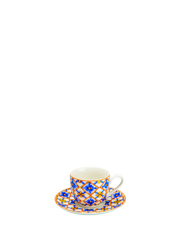 TAZZINA CAFFE MEDICEA SET 6 PZ NEW BONE CHINA | Brandani