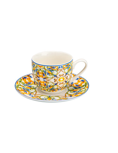 MEDICEA NEW BONE CHINA COFFEE CUP 6 PCS SET | Brandani