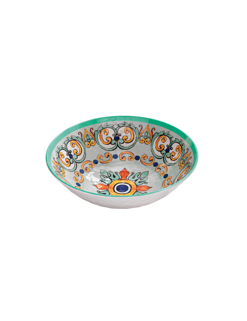 MEDICEA SEA WATER COLOR MELAMINE BOWL | Brandani