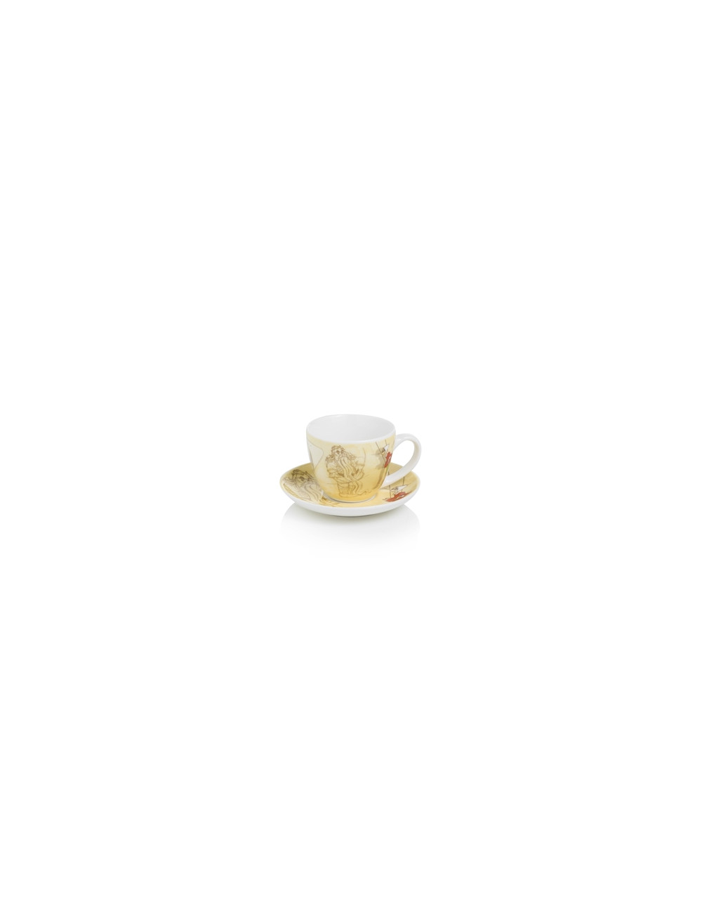 PINOCCHIO COLLECTION MANGIAFOCO NEW BONE CHINA SMALL COFFEE | Brandani