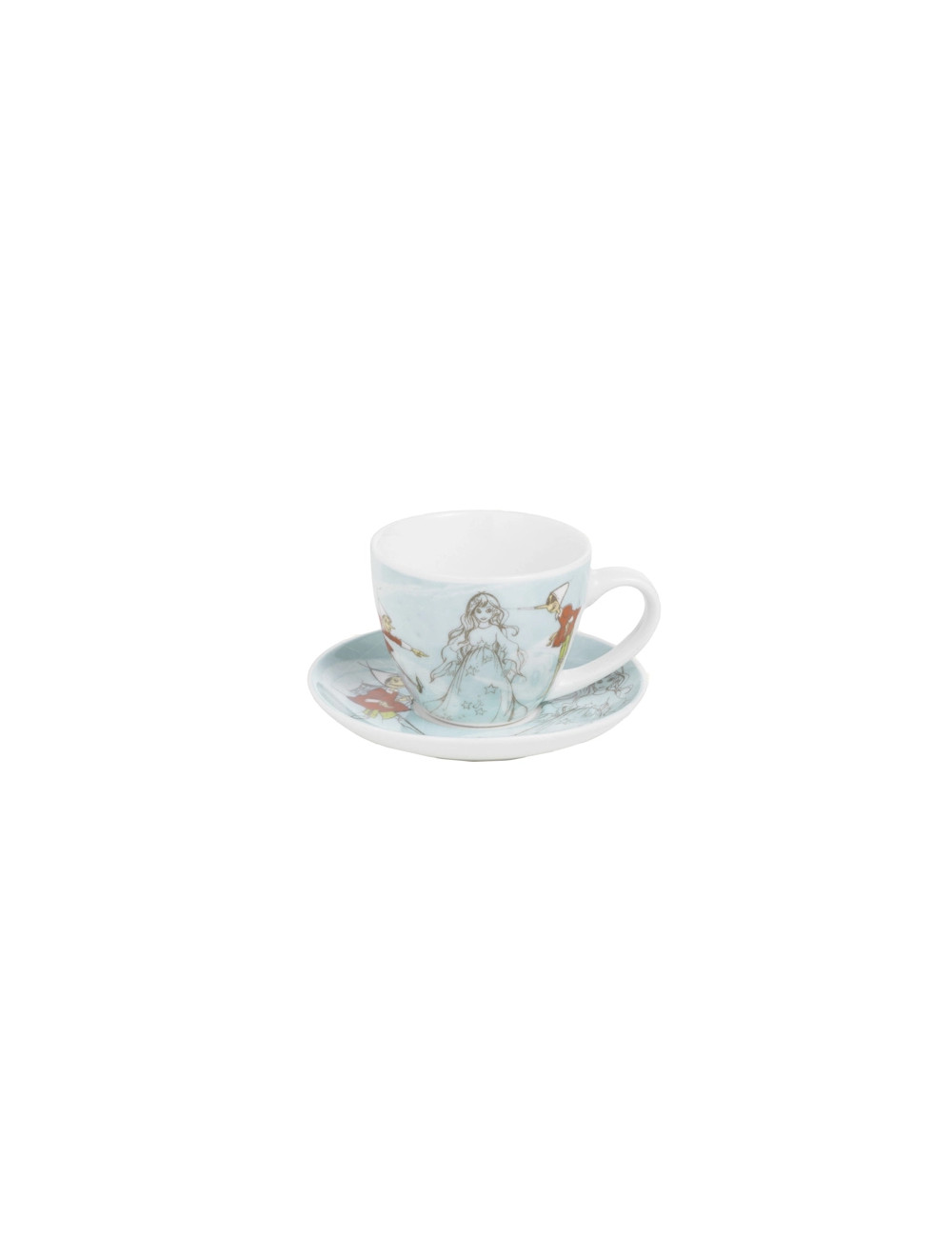 PINOCCHIO COLLECTION FATA TURCHINA NEW BONE CHINA SMALL COF | Brandani