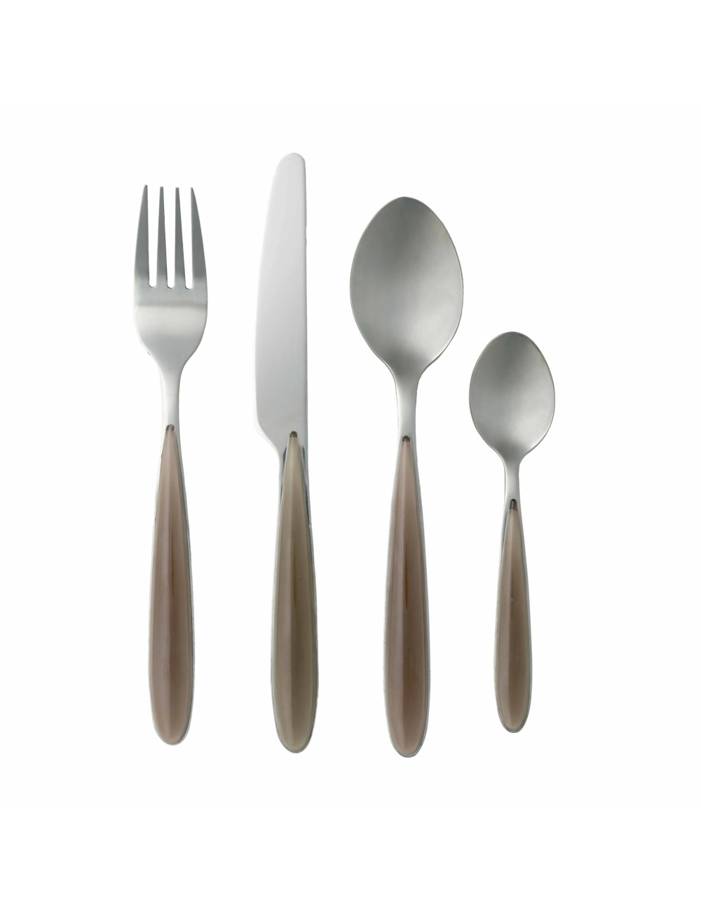 DOVE GREY 16 PC STAINLESS STEEL CUTLERY SET | Brandani