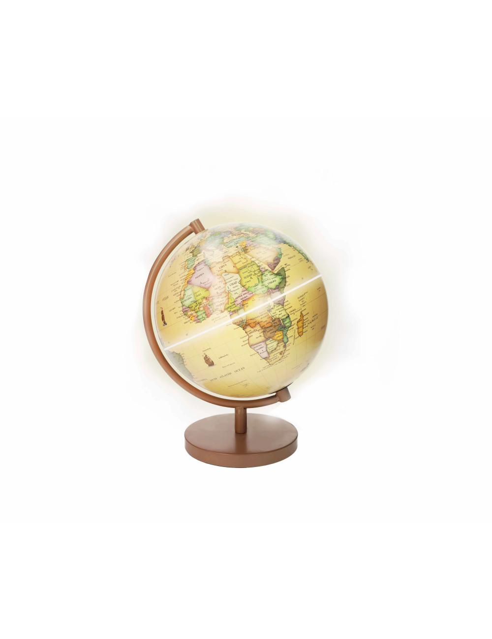 GEOGRAPHIC GLOBE LAMP PP/PVC/METAL | Brandani