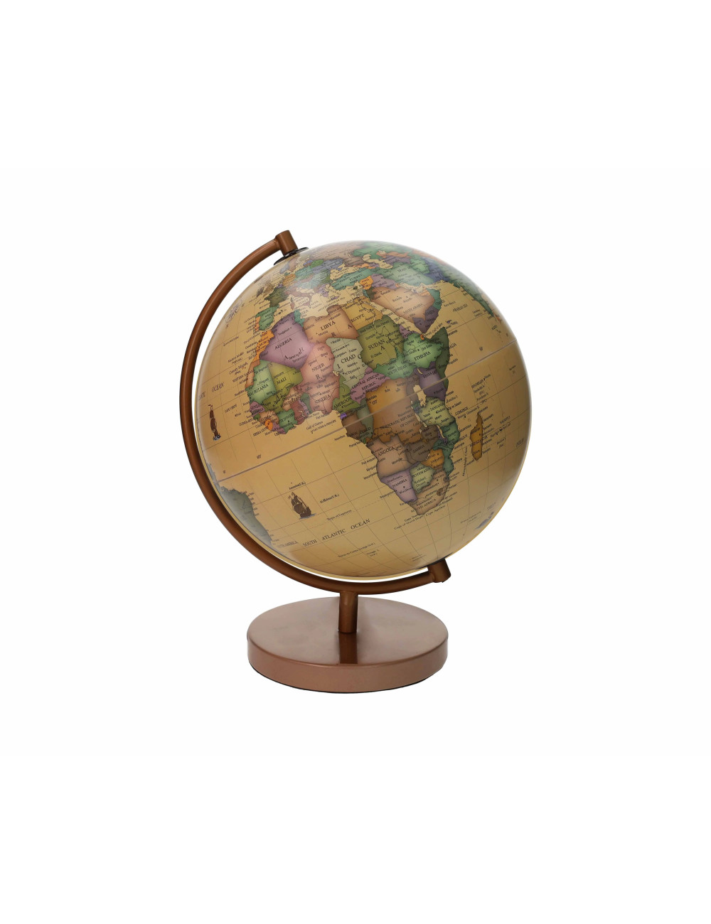 LAMPADA MAPPAMONDO GEOGRAFICO PP PVC E METALLO | Brandani