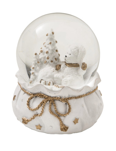 POLYRESIN SNOWBALL MUSICAL BOX ASS. THEMES & COLOURS | Brandani