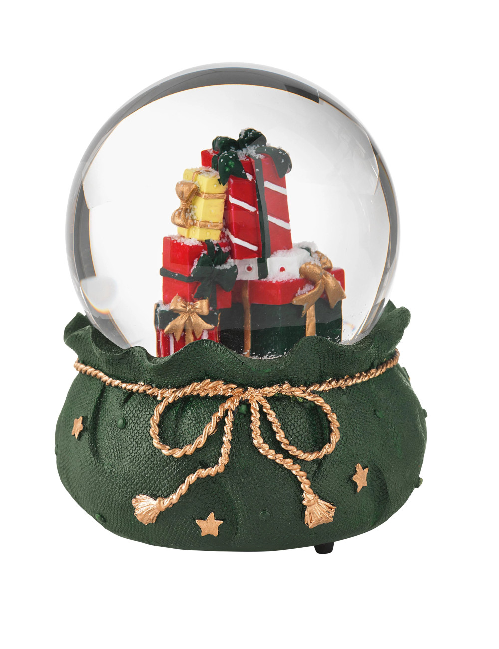 SNOW BALL MUSIC BOX ASSORTED SUBJECTS COLORS POLYRESIN | Brandani