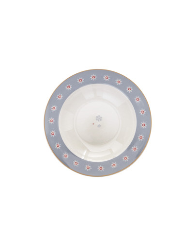 FIOCCO DI NEVE 18 PCS PORCELAIN DINNER SET | Brandani