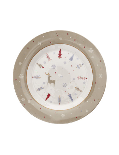 FIOCCO DI NEVE 18 PCS PORCELAIN DINNER SET | Brandani