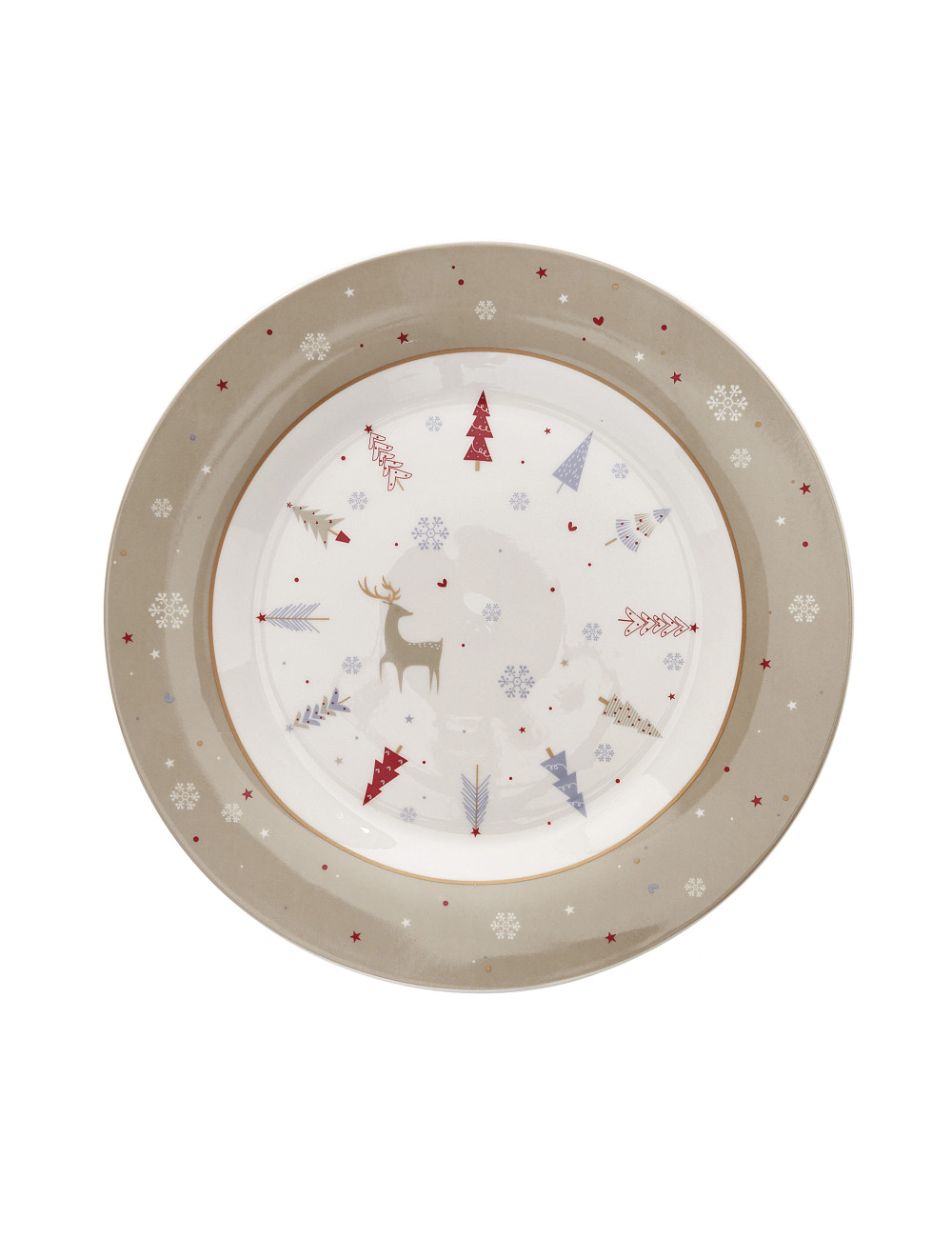 FIOCCO DI NEVE 18 PCS PORCELAIN DINNER SET | Brandani