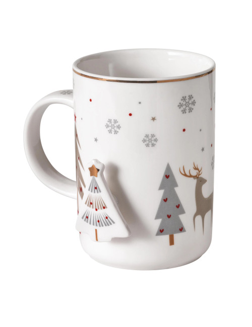 MUG FIOCCO DI NEVE NEW BONE CHINA | Brandani