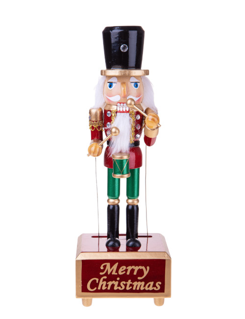 WOODEN NUTCRACKER W/MUSIC 30,5 | Brandani