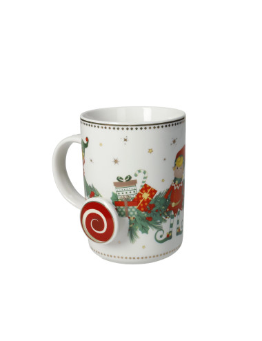 MUG ELFOMAGIA LOLLIPOP NEW BONE CHINA | Brandani