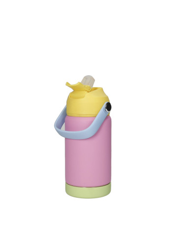 FUNNY SS/SILICONE THERMOS ASS.COLOURS 6 PC DISPLAY | Brandani